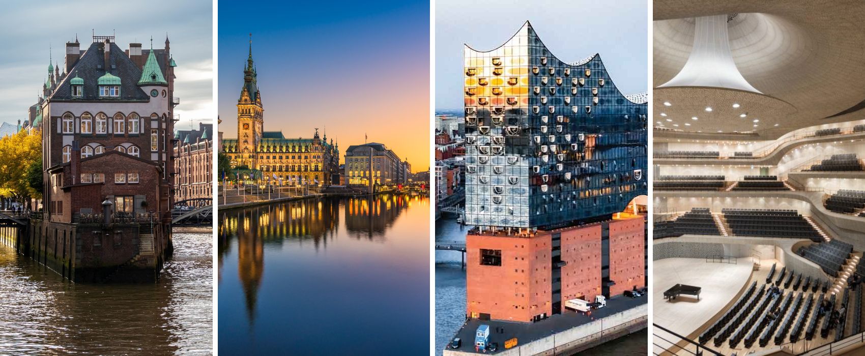  Hamburg from 5 to 8/5: Concert at the Elbphilharmonie and Norma at the Opera, Hamburg in style!